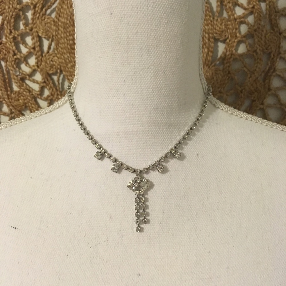 Vintage Rhinestone Necklace